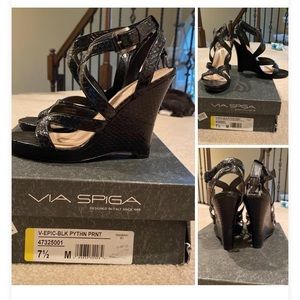 Via Spiga Wedge Sz 7.5